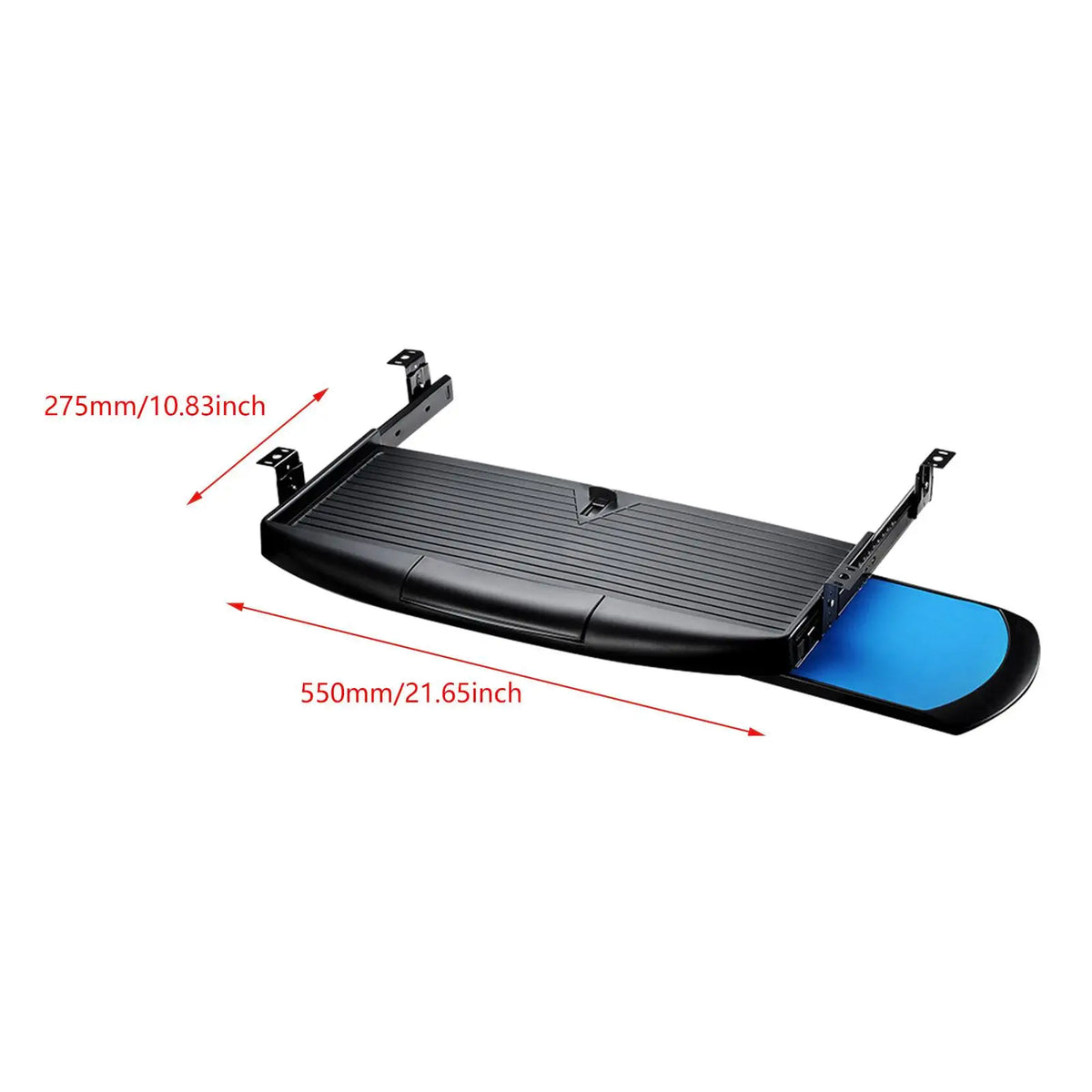 Sliding Keyboard Tray – Ergonomic Under Desk Platform for Gaming and Study