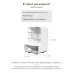 Slanted Desk Organizer – Large Capacity Stationery Holder for Office Storage
