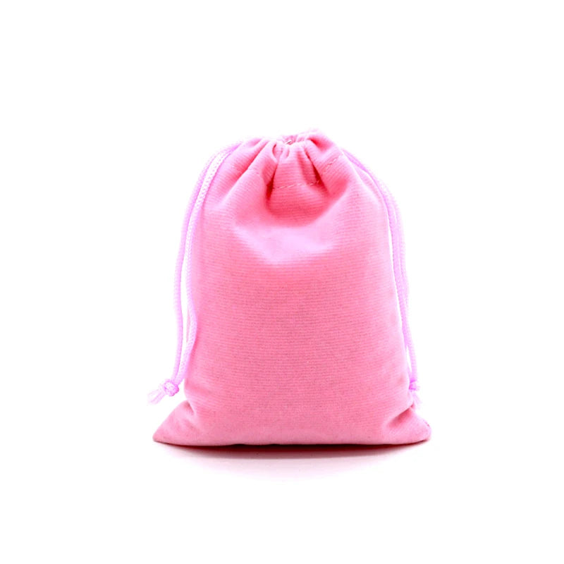 Velvet Drawstring Jewelry Bags – Soft Gift Pouches for Wedding Packaging