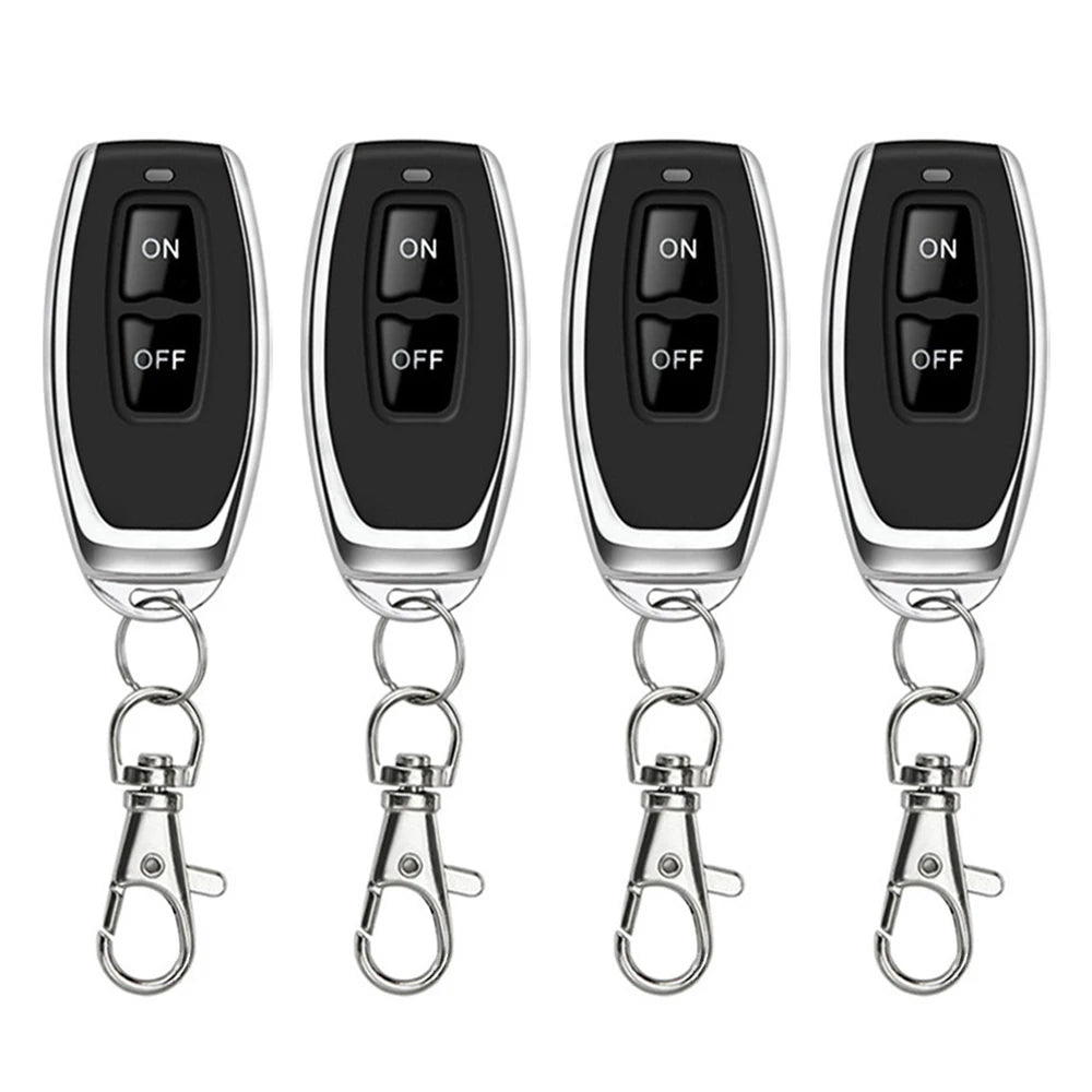 433MHz RF Remote Transmitter – Learning Code Keyfob for Garage Gate Alarms