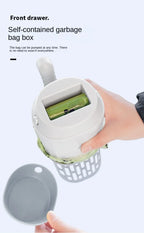 Cat Litter Scoop – Integrated Waste Bag Holder for Easy Pet Toilet Cleaning