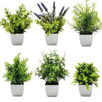 Artificial Potted Plant – Realistic Plastic Greenery for Office Desk Decor