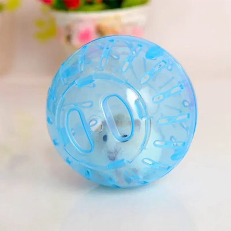 Plastic Hamster Exercise Ball – Transparent Jogging Toy for Small Pets