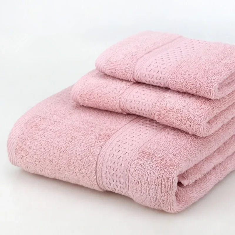 Absorbent Cotton Face Towel – Soft Hand Wash Cloth for Home and Hotel