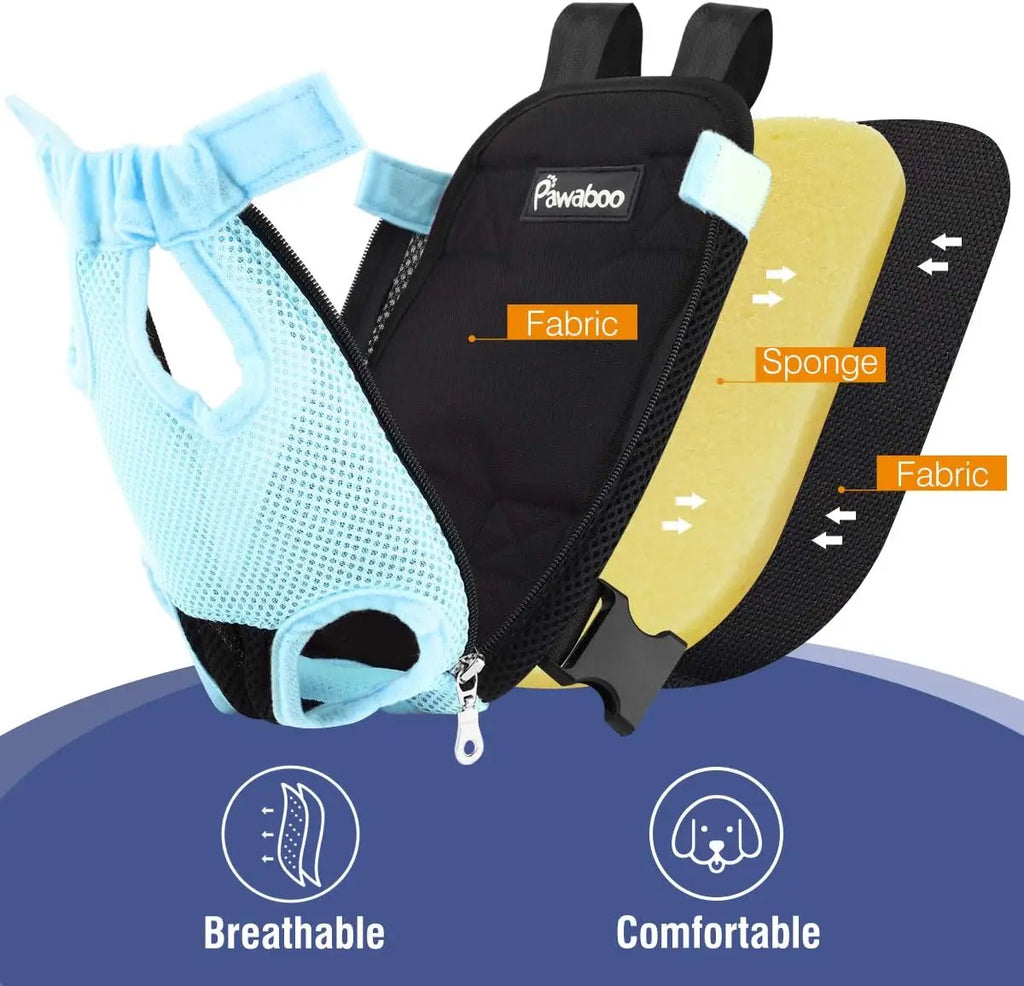 Adjustable Pet Carrier Backpack – Front Travel Bag for Hiking and Camping