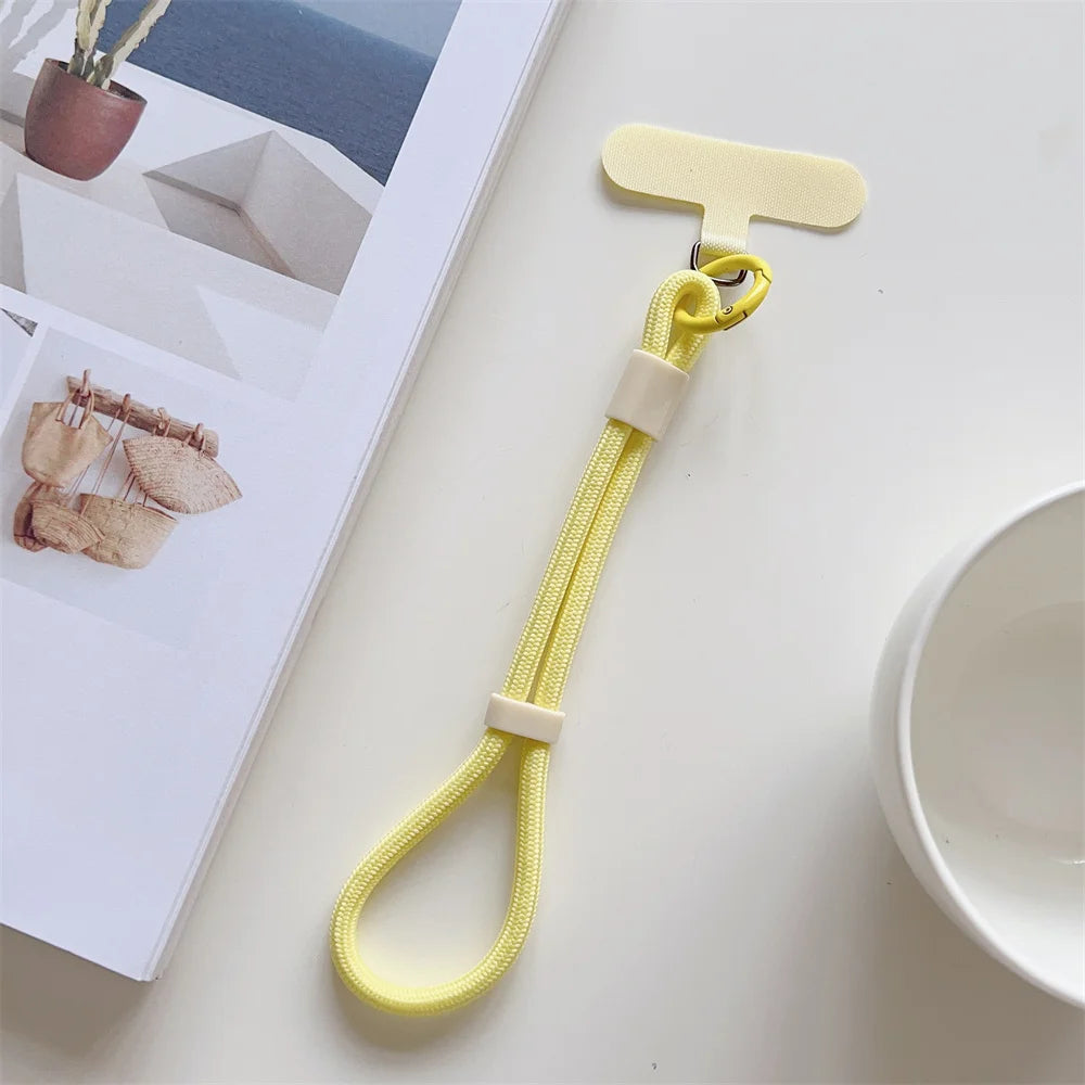 Adjustable Universal Hand Lanyard – Colorful Wrist Strap for Mobile Phones