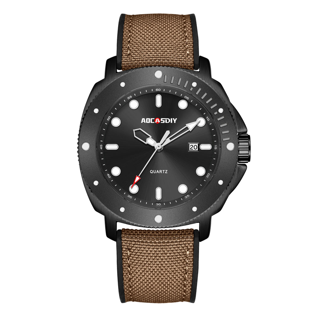 Luxury Chronograph Wristwatch – Waterproof Luminous Calendar for Men