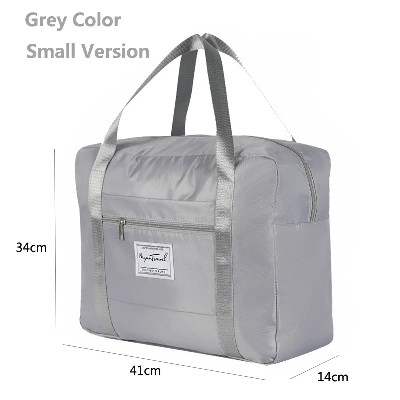 Foldable Travel Duffel Bag – Large Waterproof Carry-on for Airline Trips