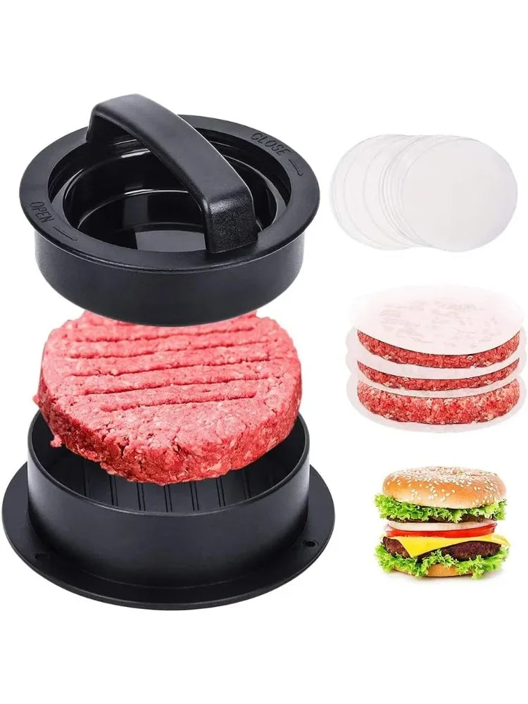 Hamburger Patty Paper – Non-Stick Wax Sheets for Frozen Meat Storage