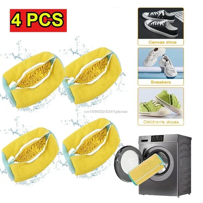Sneaker Washing Mesh Bag – Protective Laundry Net for Cleaning Shoes