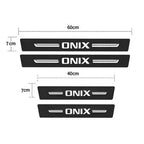 Carbon Fiber Door Sill Guards – Anti-Scratch Protection for ONIX Vehicles