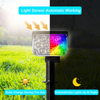 Adjustable Solar Garden Spotlights – IP65 Waterproof LED for Outdoor Lighting
