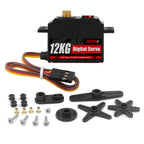 Digital Servo – 12kg Metal Gear Low Profile for RC Cars and Boats