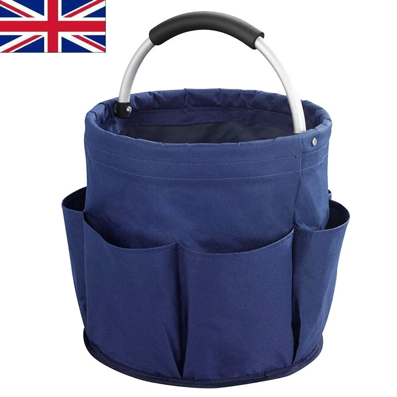 17L Folding Storage Tote – Large Collapsible Basket for Outdoor Cleaning