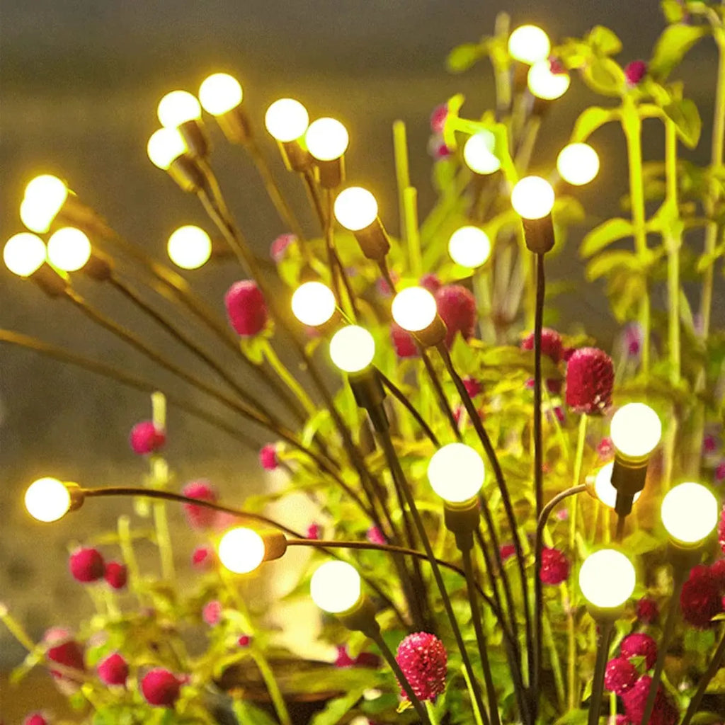 Starburst Solar Firefly Lights – Waterproof LED Lamps for Garden Path Decor