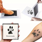 Paw Print Inkless Impression Kit – Clean Touch Keepsake for Pet Owners