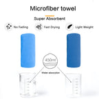 Microfiber Gym Towel – Silver Ion Odor-Free Absorbent Fabric for Workout