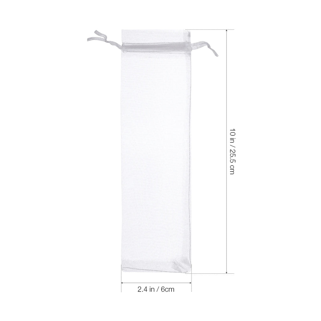 Organza Drawstring Bags – Sheer Packaging for Wedding Favors and Jewelry