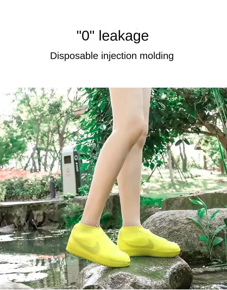 Silicone Waterproof Shoe Covers – Slip-Resistant Rain Gear for Outdoor Use