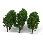 7cm Model Train Trees – Miniature Scenery for Architectural Dioramas