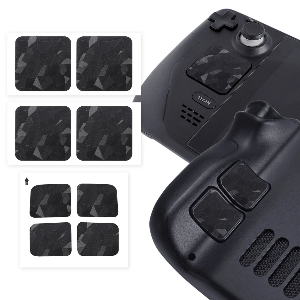 Button and Touchpad Stickers – Anti-Scratch Protective Skins for Steam Deck