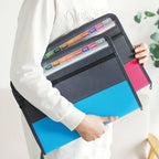 Expanding Accordion File Organizer – 13 Pockets with Zipper for Office