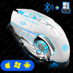 Wireless Gaming Mouse – Silent Bluetooth Mechanical PC Mouse for E-Sports