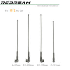 Simulation Antenna Decoration for 1/8 to 1/18 Scale RC Crawler Cars