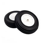 RC Aircraft Landing Gear Wheels – Durable PU Rubber Tires for Fixed Wing Models