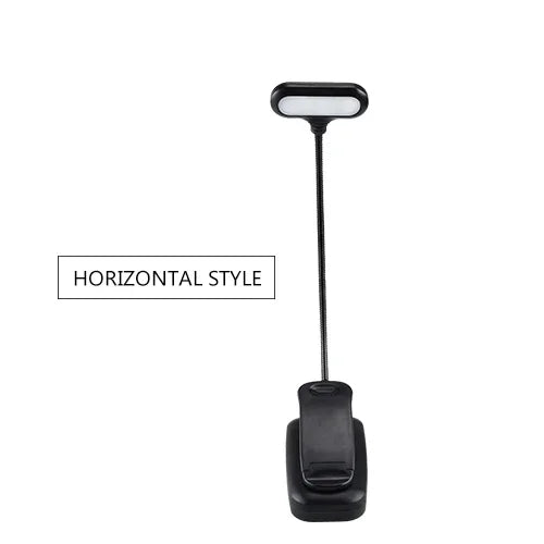 Mini LED Book Clip Light – Battery Powered Eye Protection for Night Reading