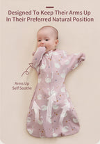 Cotton Baby Sleeping Bag – Anti-Shock Swaddle for Newborn Sleep