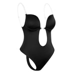 Backless Bodysuit Shapewear – Tummy Control Thong for Invisible Slimming Support
