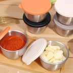 Stainless Steel Sauce Cup – Leakproof Dressing Container for Kitchen Lunch