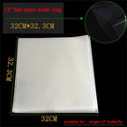 Self-Adhesive Vinyl Record Sleeves – Protective OPP Covers for LP Albums