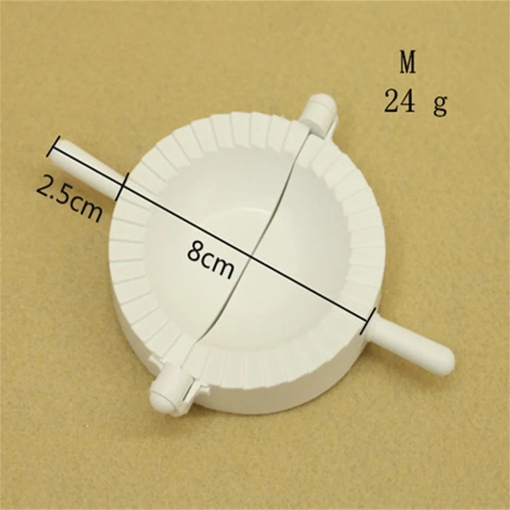 Plastic Dumpling Molds – 7cm/8cm/10cm Dough Press for Kitchen Pastry Making