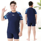 Boys Two-Piece Swimsuit – UV Protection Swimwear for Summer Swimming