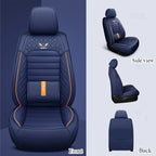 Full-Wrap Leather Car Seat Covers – Durable Universal Fit for All-Season Driving