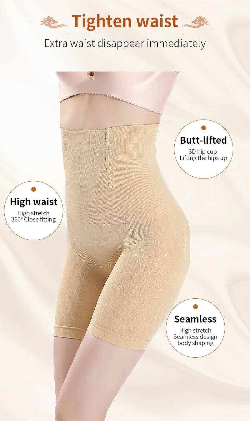 High Waist Shaping Shorts – Tummy Control Butt Lifter for Postpartum Recovery
