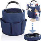 17L Folding Storage Tote – Large Collapsible Basket for Outdoor Cleaning