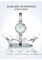 Minimalist Women's Quartz Watch – Waterproof Round Dial for Daily Fashion