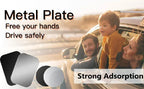 Metal Adhesive Plates – Replacement Iron Discs for Magnetic Phone Car Mounts