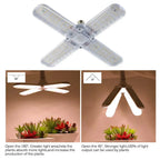 Foldable LED Grow Light – Full Spectrum E27 Bulb for Indoor Plant Seedlings