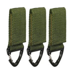 Nylon Tactical Glove Hook – Durable Carabiner Clip for Outdoor Camping