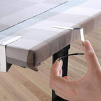 Triangle Tablecloth Clips – Stainless Steel Holders for Party and Picnic