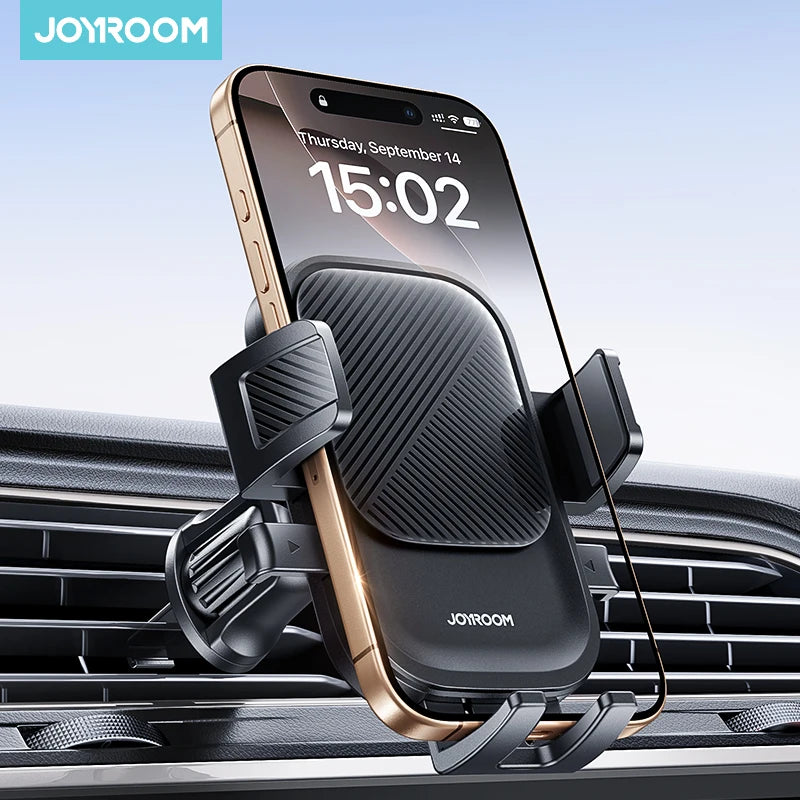 Universal Car Phone Mount – 360° Rotating Air Vent Holder for Smartphone