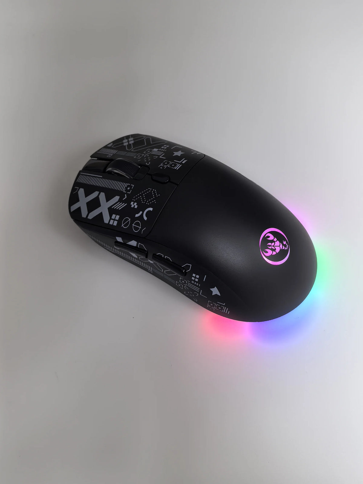 Wireless Gaming Mouse – Rechargeable RGB Ergonomic Silent Optical Mouse for Laptop