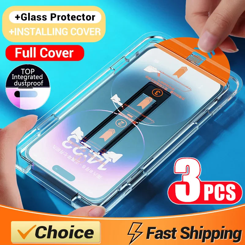 Tempered Glass Screen Protector – Oleophobic Coating for iPhone Series