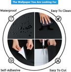 Self-Adhesive Vinyl Wallpaper – Waterproof Film for Kitchen and Bathroom Decor