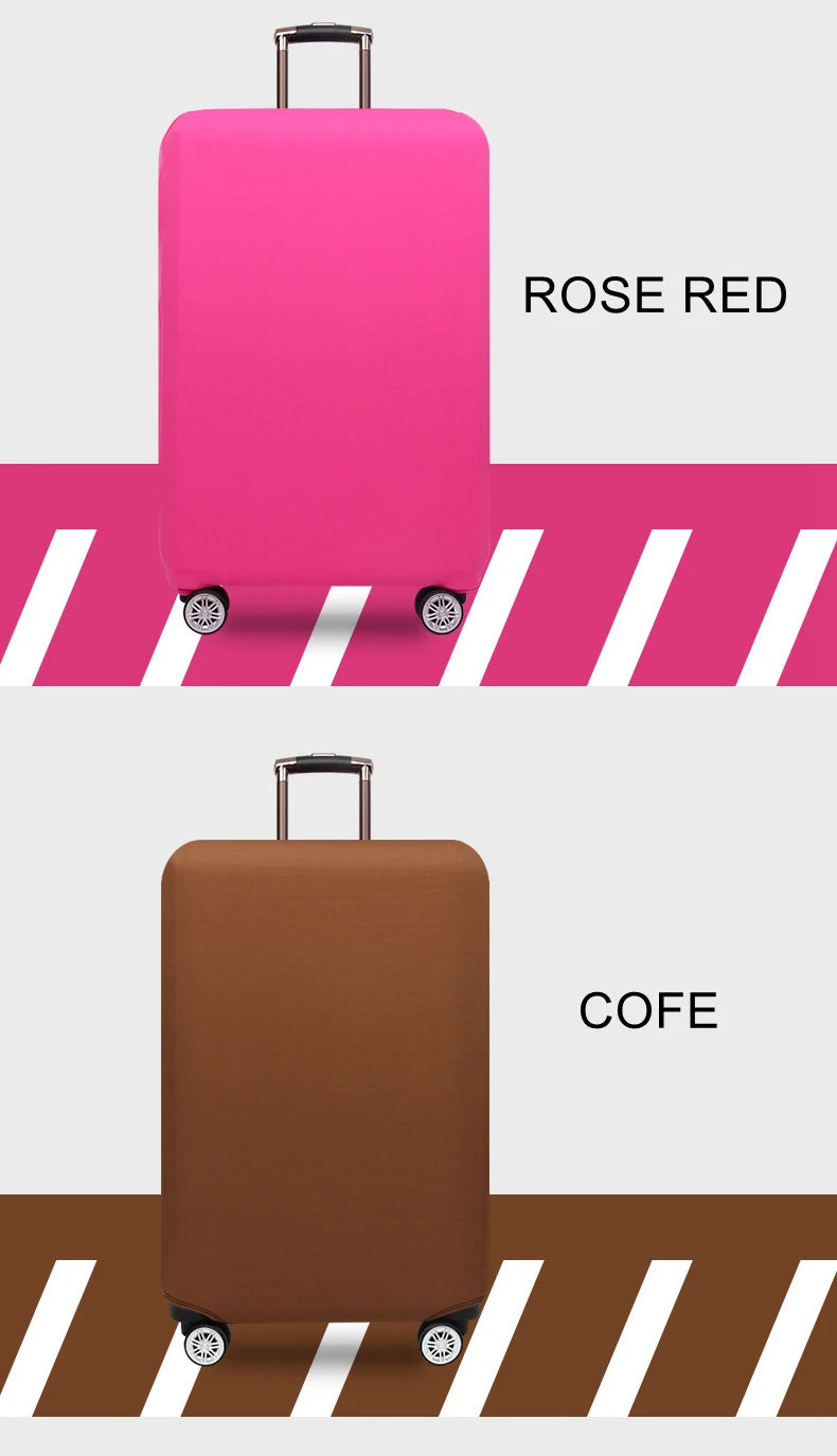 Stretch Fabric Luggage Cover – Elastic Protective Case for 18-32 Inch Suitcases