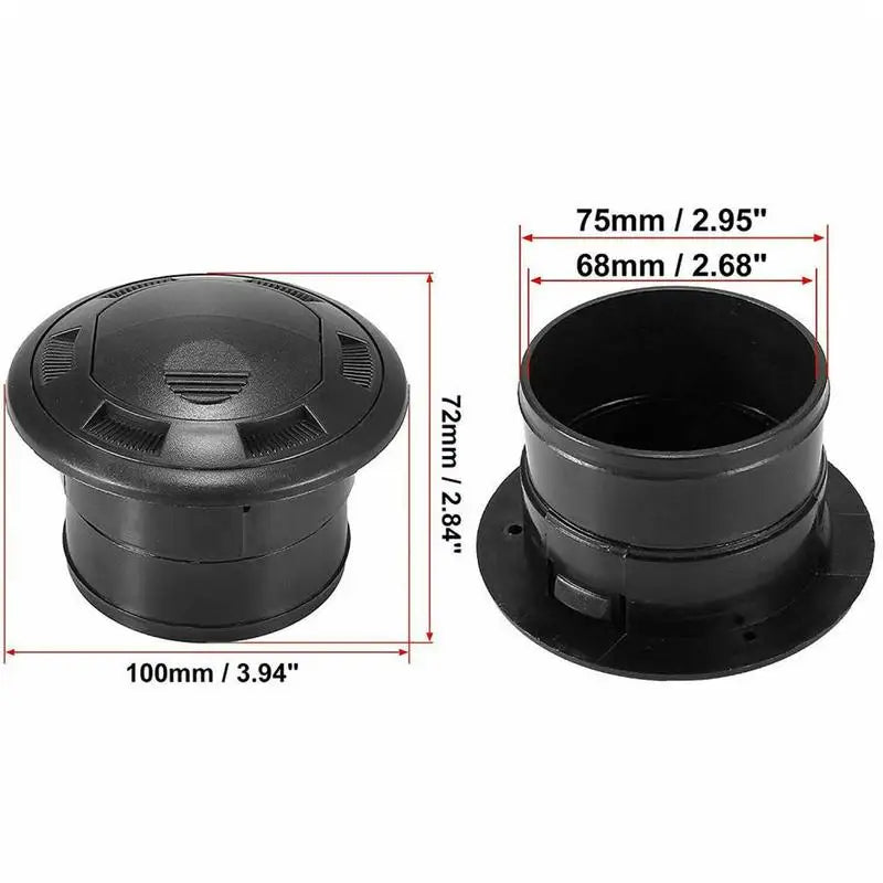 75mm Air Outlet Vent – Dashboard Replacement for Heater Systems
